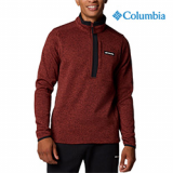 COLUMBIA MENS SWEATER WEATHER HALF ZIP (SPICE)