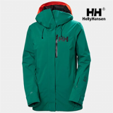 HELLY HANSEN LADIES POWSHOT JACKET (EMERALD)