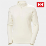 HELLY HANSEN LADIES DAYBREAKER HALF ZIP (SNOW)