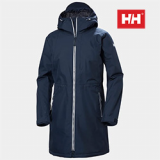 HELLY HANSEN LADIES WESTPORT INSULATED LONG COAT (NAVY)