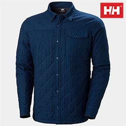 HELLY HANSEN MENS ISFJORD SHACKET (BLUE)