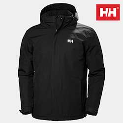 HELLY HANSEN MENS DUBLINER INSULATED JACKET (BLACK)