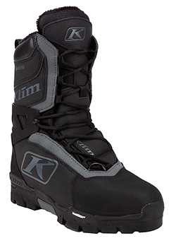 KLIM LADIES AURORA LACEUP BOOT (BLACK.GREY)