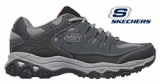 SKECHERS MENS AFTERBURN NAVY