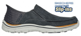 SKECHERS MENS EXPECTED-CAYSON (CHARCOAL)