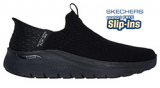 SKECHERS MENS MOTLEY ARCH FIT (EXTRA WIDE)(BLACK)