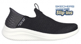 SKECHERS LADIES SMOOTH STEP (BLACK)