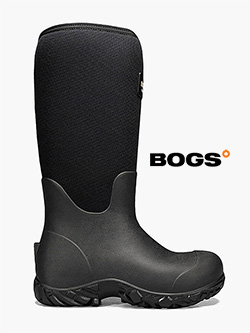 BOGS MENS WORKMAN 17" (BLACK)