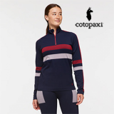 COTOPAXI LADIES DEBAJO 1/4 ZIP (INK STRIPES)