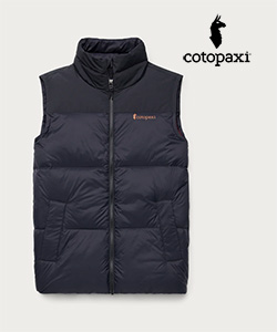 COTOPAXI MENS SOLAZO DOWN VEST (BLACK)