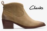 CLARKS LADIES MORZINE SKY (DARK SAND)