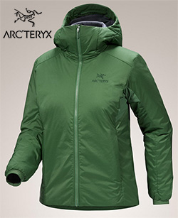 ARCTERYX LADIES ATOM HEAVYWEIGHT HOODY (EDEN)