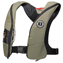 MUSTANG ELITE 120  AUTO PFD MD5160 GREEN