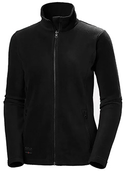 HELLY HANSEN LADIES MANCHESTER FLEECE (BLACK)