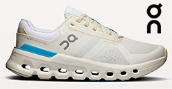 ON LADIES CLOUDRUNNER 2 (WHITE/HORIZON)