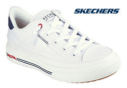 SKECHERS LADIES ARCATA ARCH FIT (WHITE) 