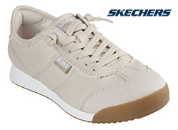 SKECHERS LADIES BOBS BILLIE (NATURAL)