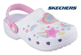 SKECHERS GIRLS GIRLY LAND (WHITE/MULTI)