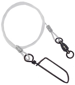 18" NYLON LEADER (100 LB TEST)