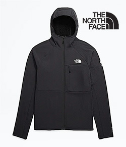 THE NORTH FACE MENS SUMMIT FUTURE FLEECE FULLZIP HOODY (BLACK)