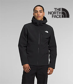THE NORTH FACE MENS APEX BIONIC HOODY (BLACK)
