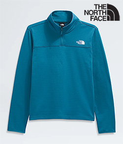 THE NORTH FACE MENS CEDAR TRAIL 1/4 ZIP (DUSK BLUE)