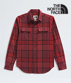 THE NORTH FACE MENS  ARROYO FLANNEL (SUMAC)