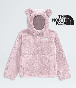 TH NORTH FACE KIDS CAMPSHIRE FULL ZIP HOODY (PALE BLOSSOM)