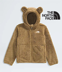 THE NORTH FACE KIDS CAMPSHIRE FULL ZIP HOODY (TEDDY BEAR)