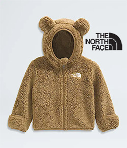 THE NORTH FACE INFANR CAMPSHIRE FULL ZIP (TEDDY BROWN)
