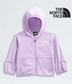 THE NORTH FACE INFANT GACIER FULL ZIP HOODY (LITE LILAC)