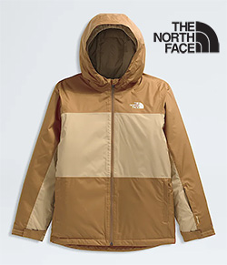 THE NORTH FACE BOYS FREEDOM INSULATED JACKET (UTILITY BROWN)