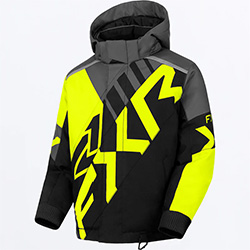 CHILD/YOUTH FXR COLD CROSS JACKET (HI-VIS)