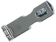 STAINLESS SWIVEL EYE HASP