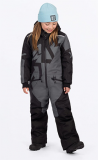CHILD/YOUTH FXR COLD CROSS MONOSUIT (BLACK/CHARCOAL)