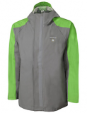 JACKFIELD PVC/PU RAIN JACKET (GREEN/GREY)