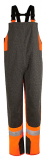 JACKFILED ULTIMATE BIB PANTS (ORANGE/BLACK)