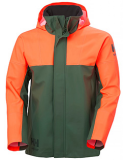 HELLY HANSEN NJORD JACKET (GREEN/ORANGE)