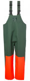 HELLY HANSEN NJORD BIB PANTS (GREEN/ORANGE)