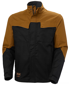 HELLY HANSEN OXFORD WORK JACKET (BROWN/BLACK)