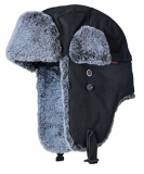 TOUGH DUCK AVIATOR HAT (BLACK)