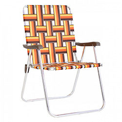 KUMA BACKTRACK CHAIR (ORANGE/BROWN)