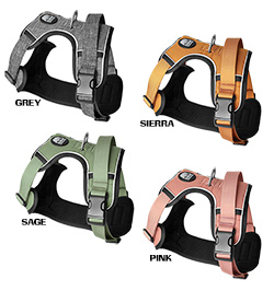 KUMA DOG HARNESS SM /GREY