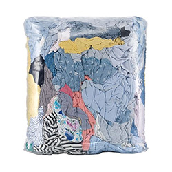 CLEANING RAGS (25LB) VACUUM PACK