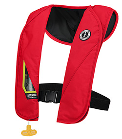 MUSTANG MIT100 AUTOMATIC/MAMUAL INFLATABLE (RED)
