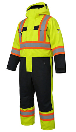 LYNGSOE 4WS INSULATED COVERALLS (YELLOW)