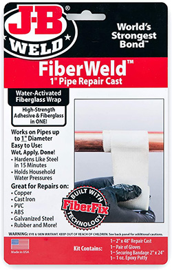 J.B. WELD PIPE WRAP (2" X 48")