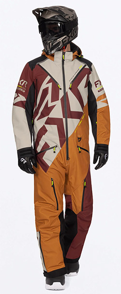 FXR MENS COLD CROSS CX MONOSUIT (SANDSTORM)
