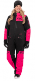 LADIES FXR REVO INSULATED MONOSUIT (RAZZ)