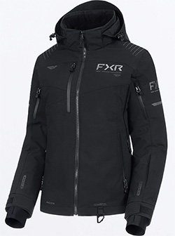 FXR LADIES EDGE JACKET (BLACK)